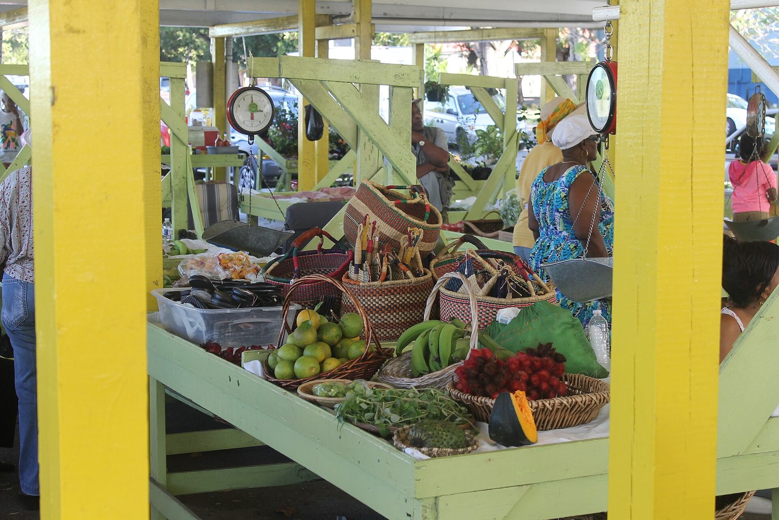 A St. Croix farmers market