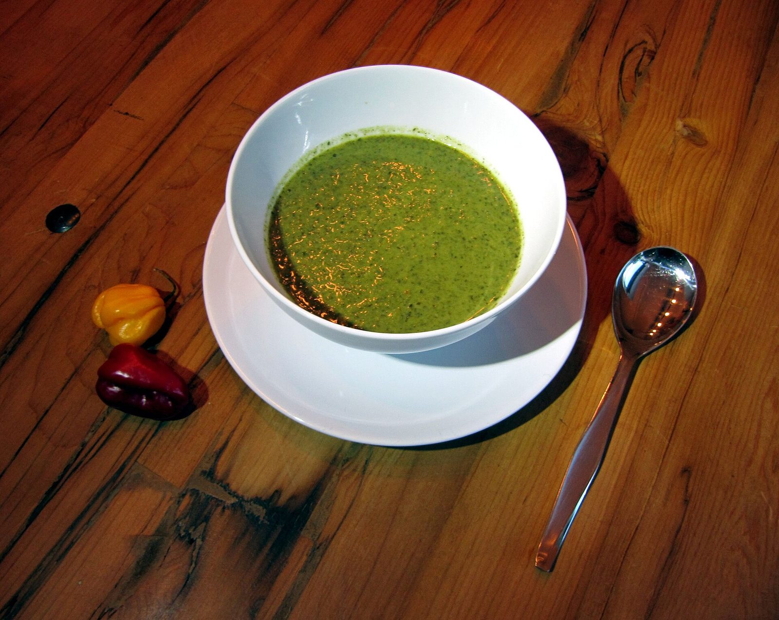 A bowl of Crucian callaloo