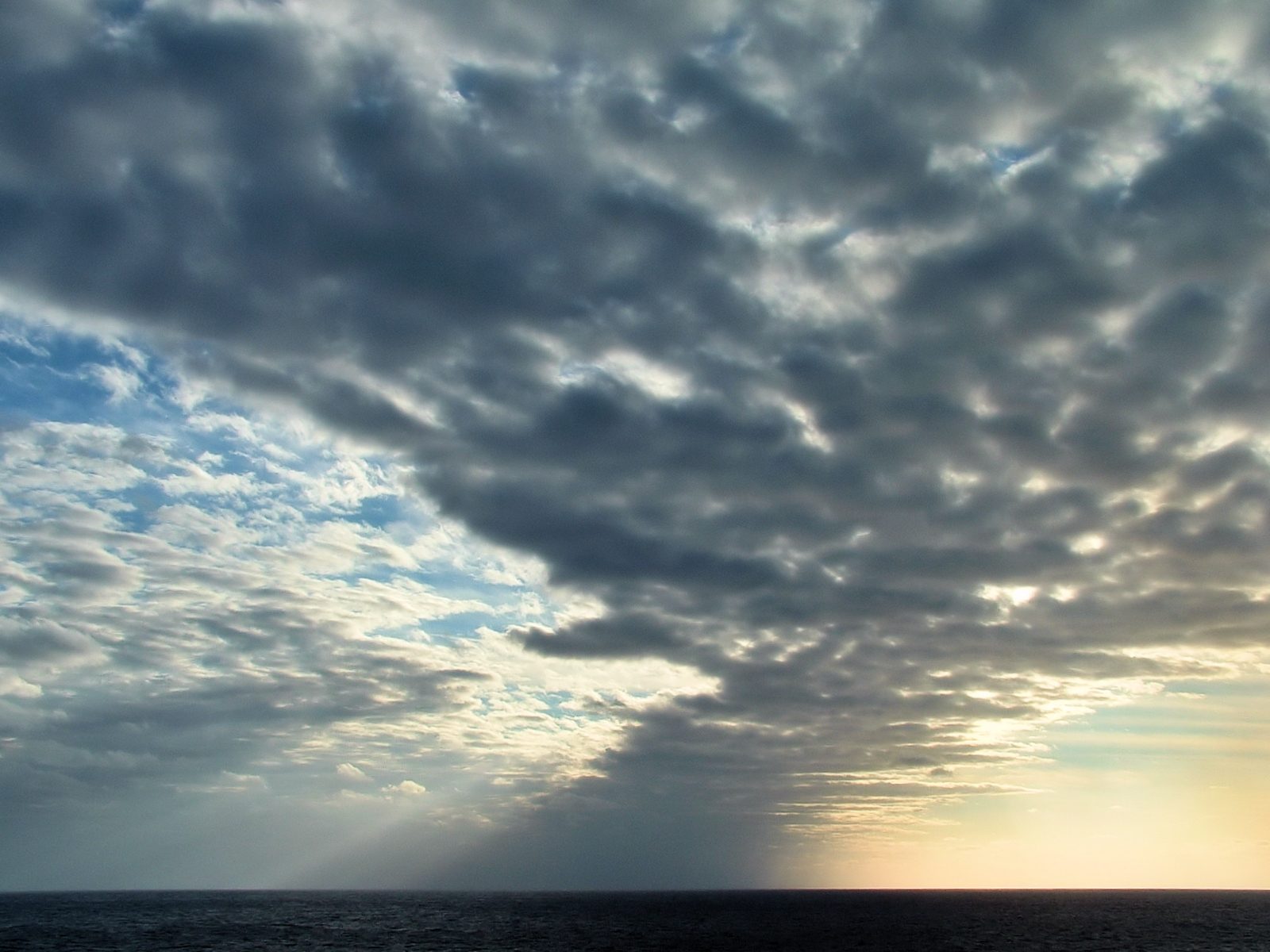 Sunrise over Caribbean Sea